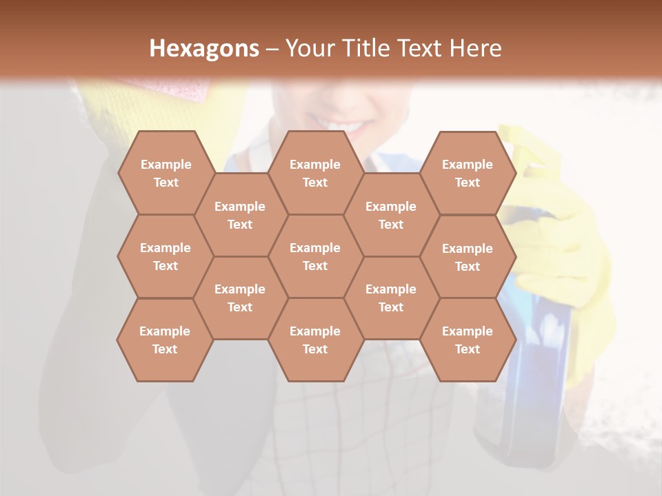 Service Adult Housework PowerPoint Template