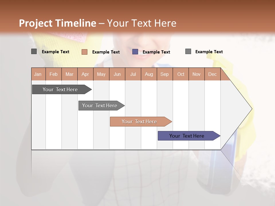 Service Adult Housework PowerPoint Template