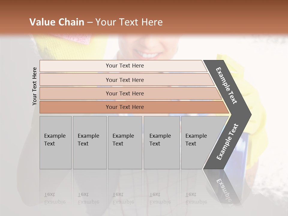 Service Adult Housework PowerPoint Template
