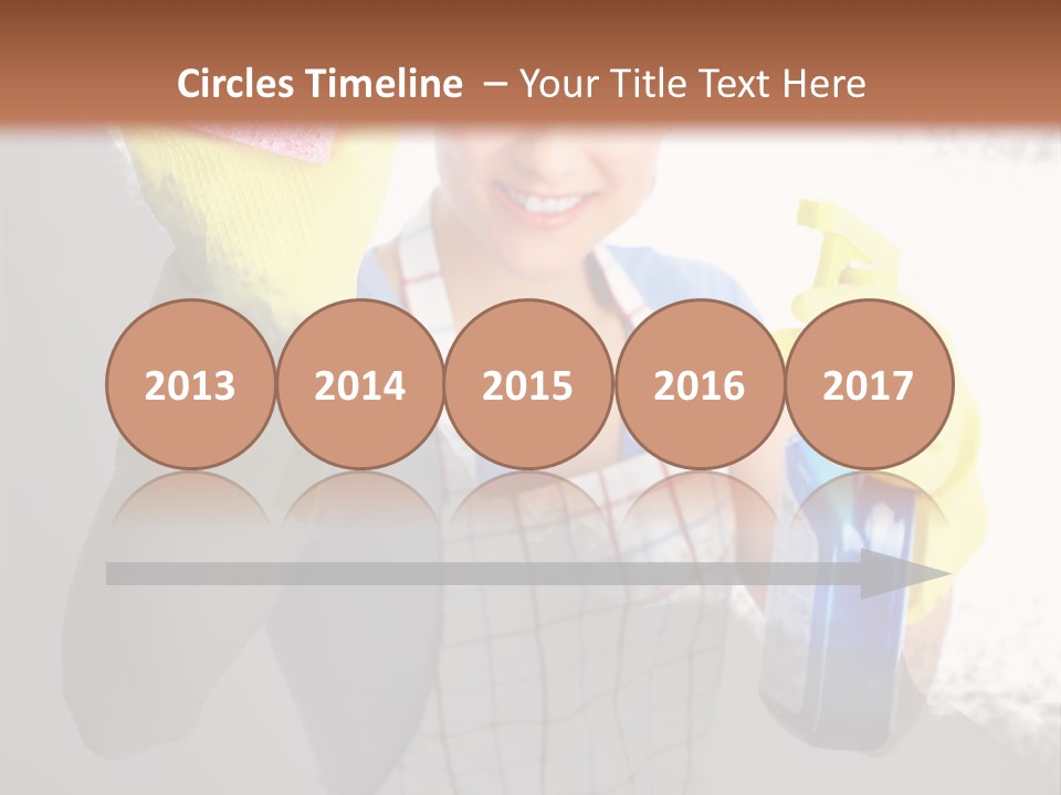 Service Adult Housework PowerPoint Template