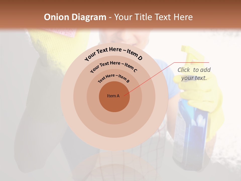 Service Adult Housework PowerPoint Template