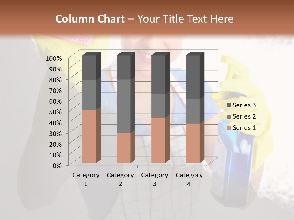 Service Adult Housework PowerPoint Template