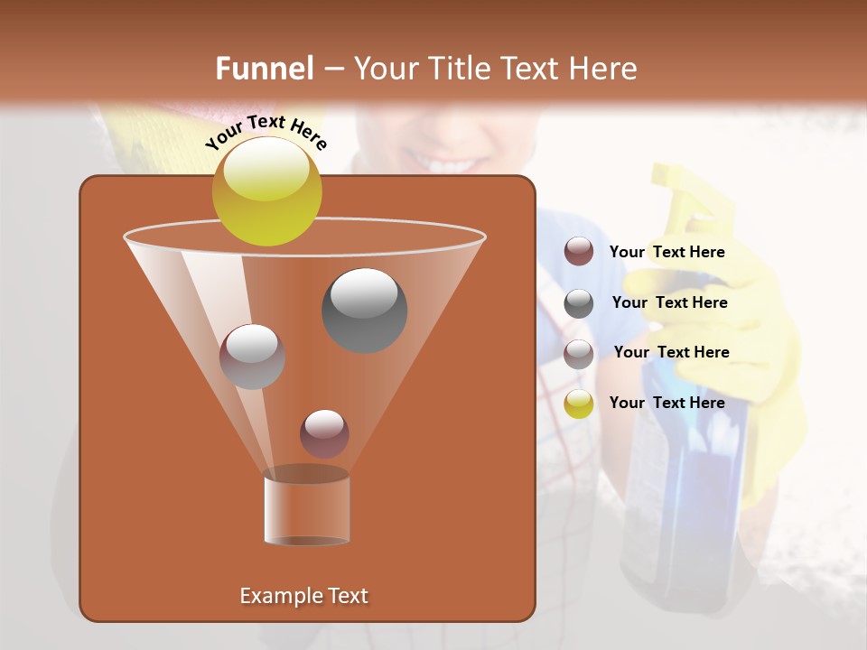 Service Adult Housework PowerPoint Template