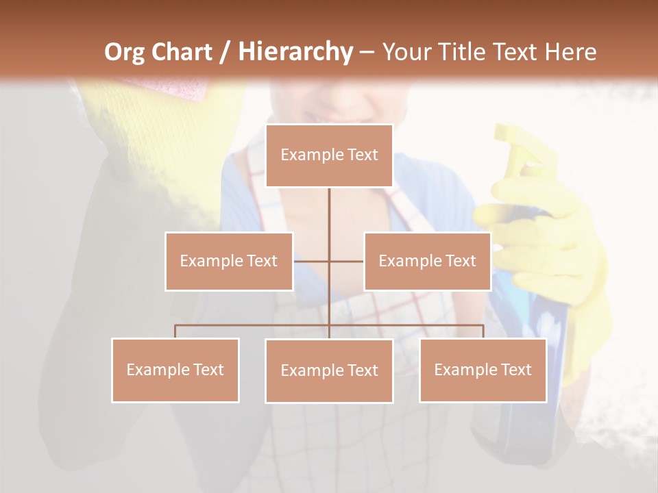 Service Adult Housework PowerPoint Template