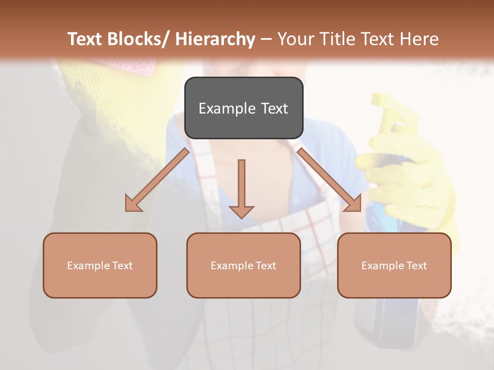 Service Adult Housework PowerPoint Template