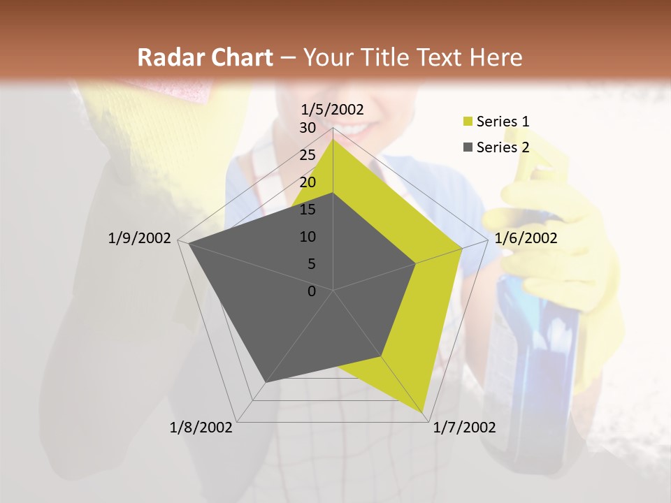 Service Adult Housework PowerPoint Template