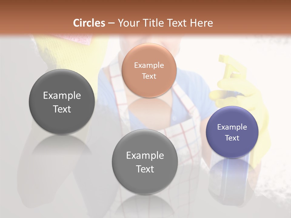 Service Adult Housework PowerPoint Template