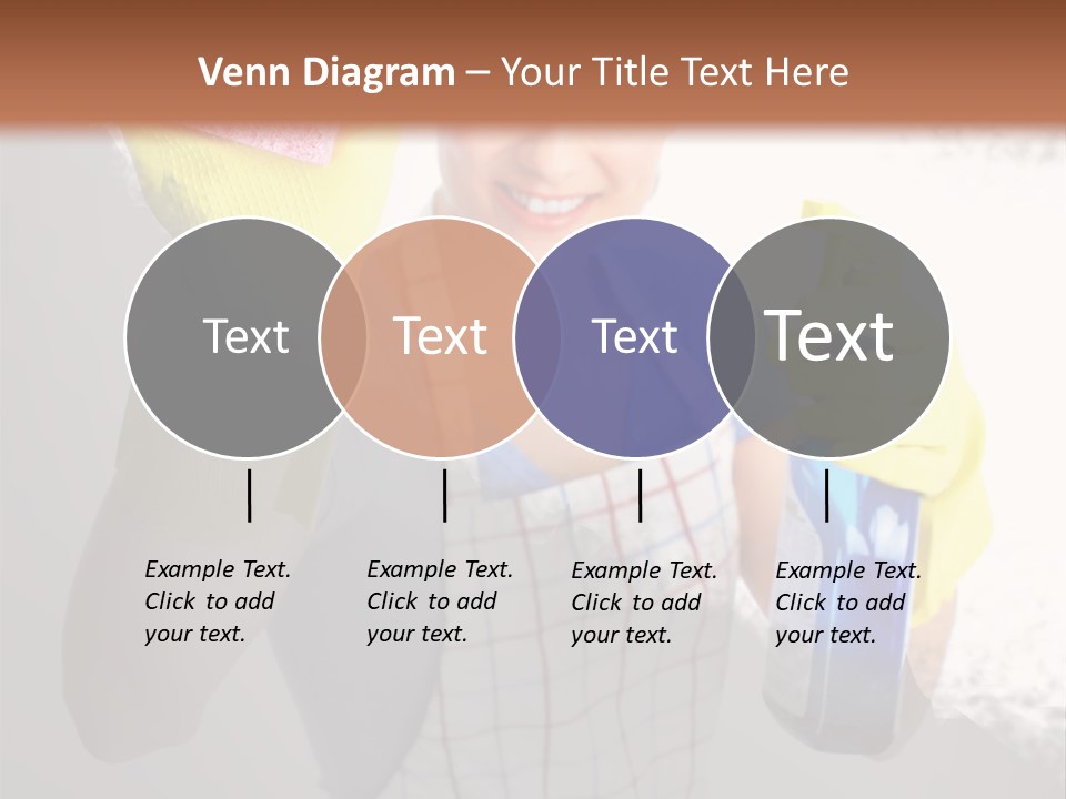 Service Adult Housework PowerPoint Template