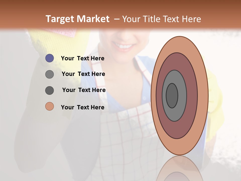 Service Adult Housework PowerPoint Template