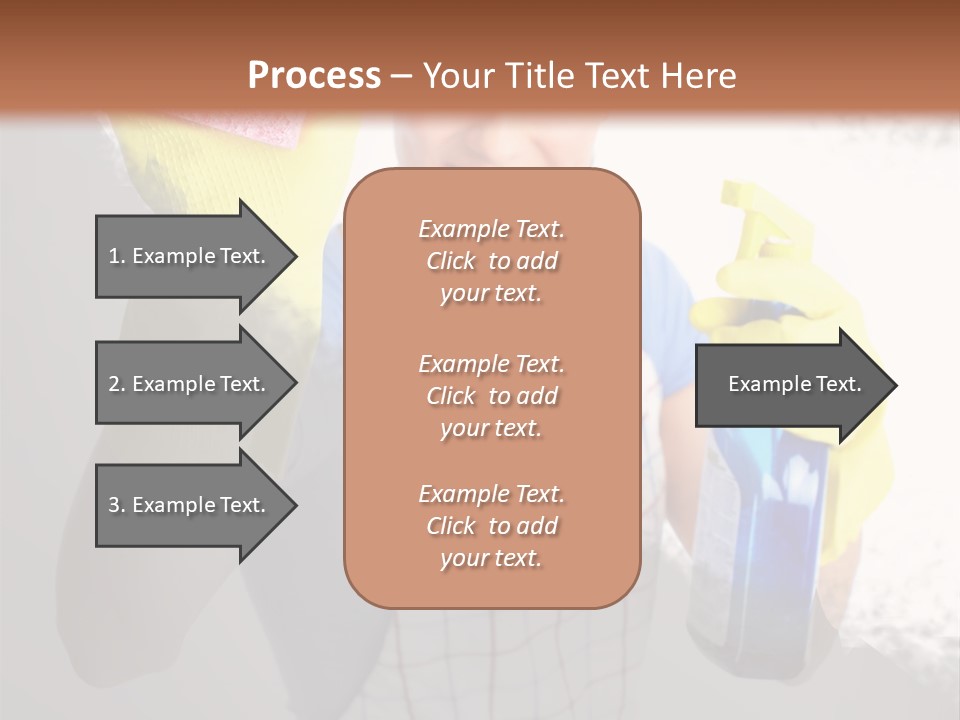 Service Adult Housework PowerPoint Template