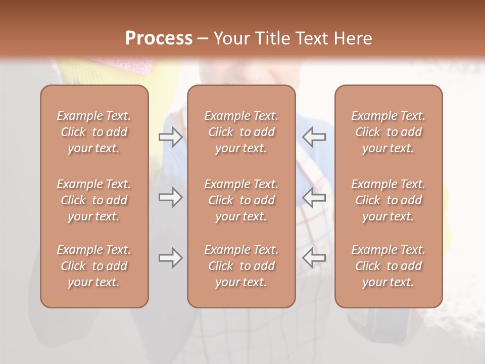 Service Adult Housework PowerPoint Template