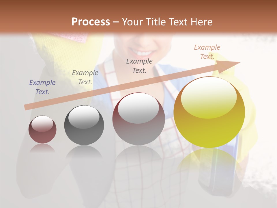 Service Adult Housework PowerPoint Template