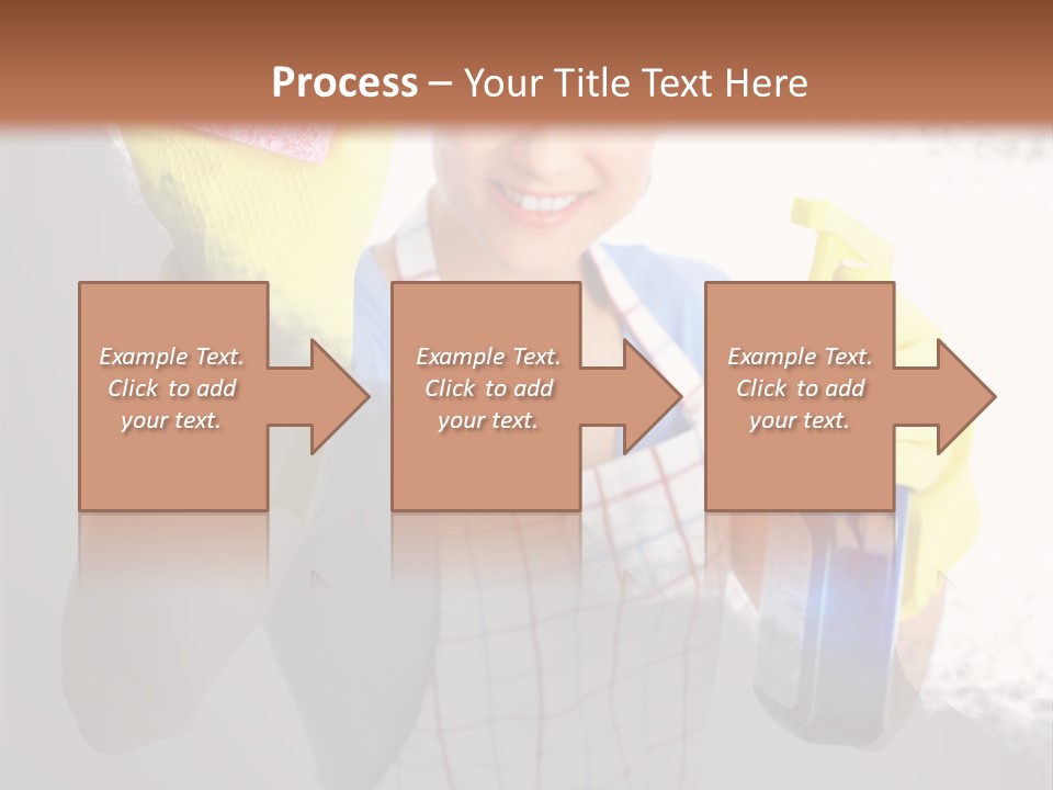 Service Adult Housework PowerPoint Template