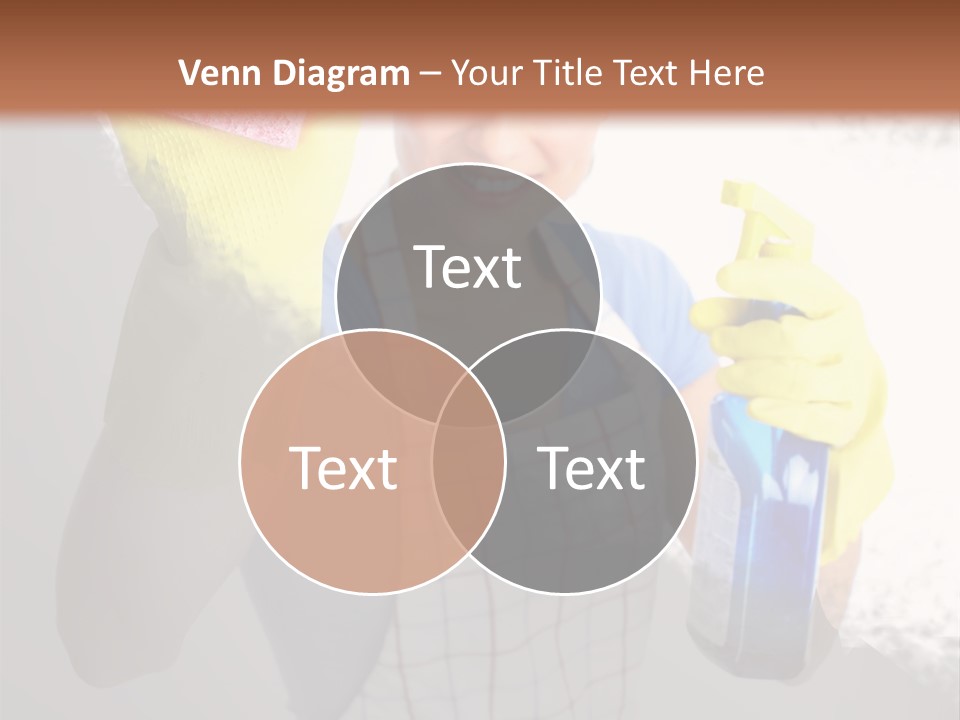 Service Adult Housework PowerPoint Template