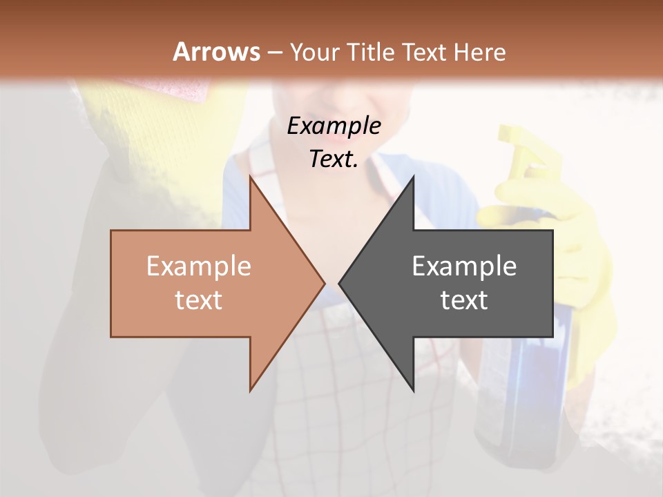 Service Adult Housework PowerPoint Template