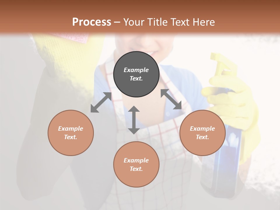 Service Adult Housework PowerPoint Template