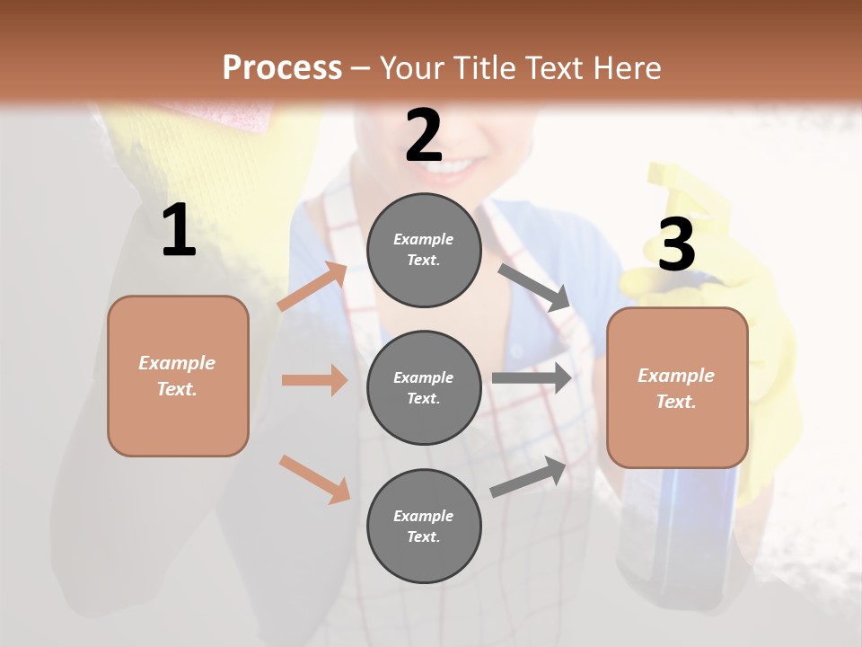 Service Adult Housework PowerPoint Template