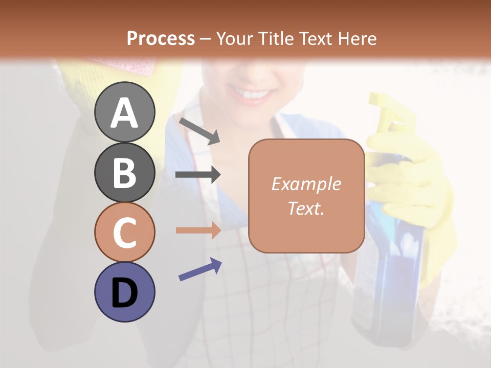 Service Adult Housework PowerPoint Template