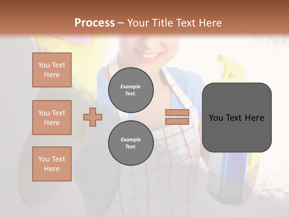 Service Adult Housework PowerPoint Template