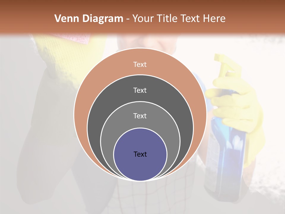 Service Adult Housework PowerPoint Template