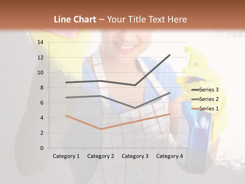 Service Adult Housework PowerPoint Template