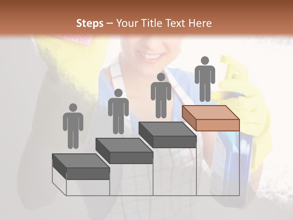 Service Adult Housework PowerPoint Template