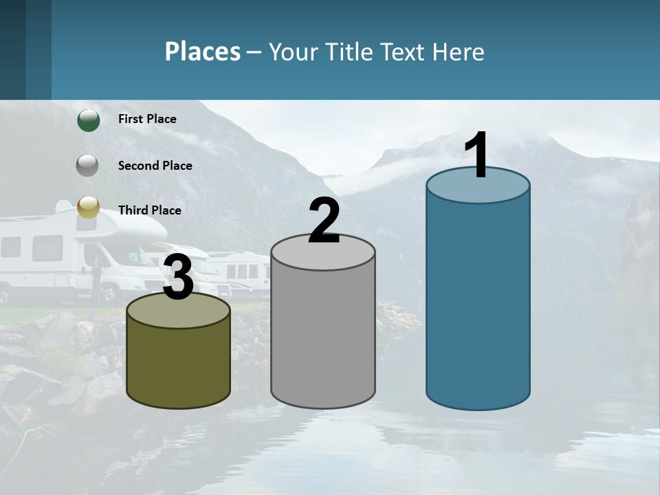 Automobile Geiranger Travel PowerPoint Template