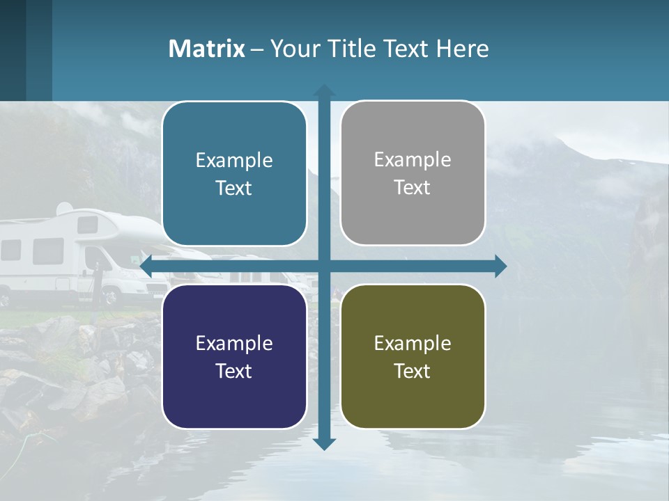 Automobile Geiranger Travel PowerPoint Template