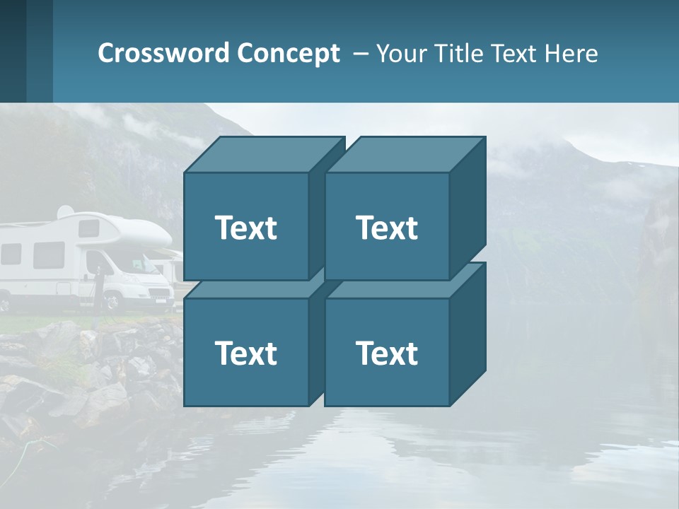 Automobile Geiranger Travel PowerPoint Template