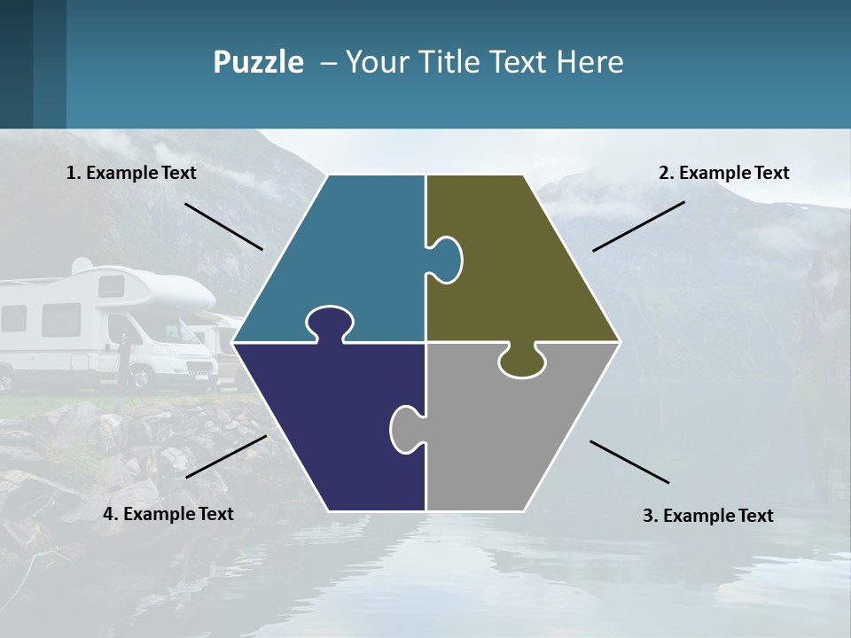 Automobile Geiranger Travel PowerPoint Template