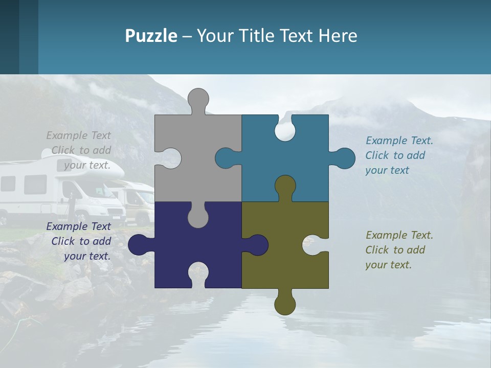 Automobile Geiranger Travel PowerPoint Template