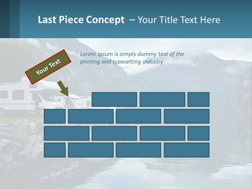 Automobile Geiranger Travel PowerPoint Template