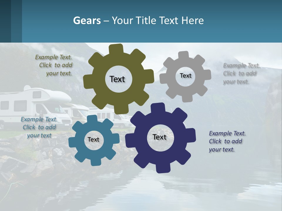 Automobile Geiranger Travel PowerPoint Template