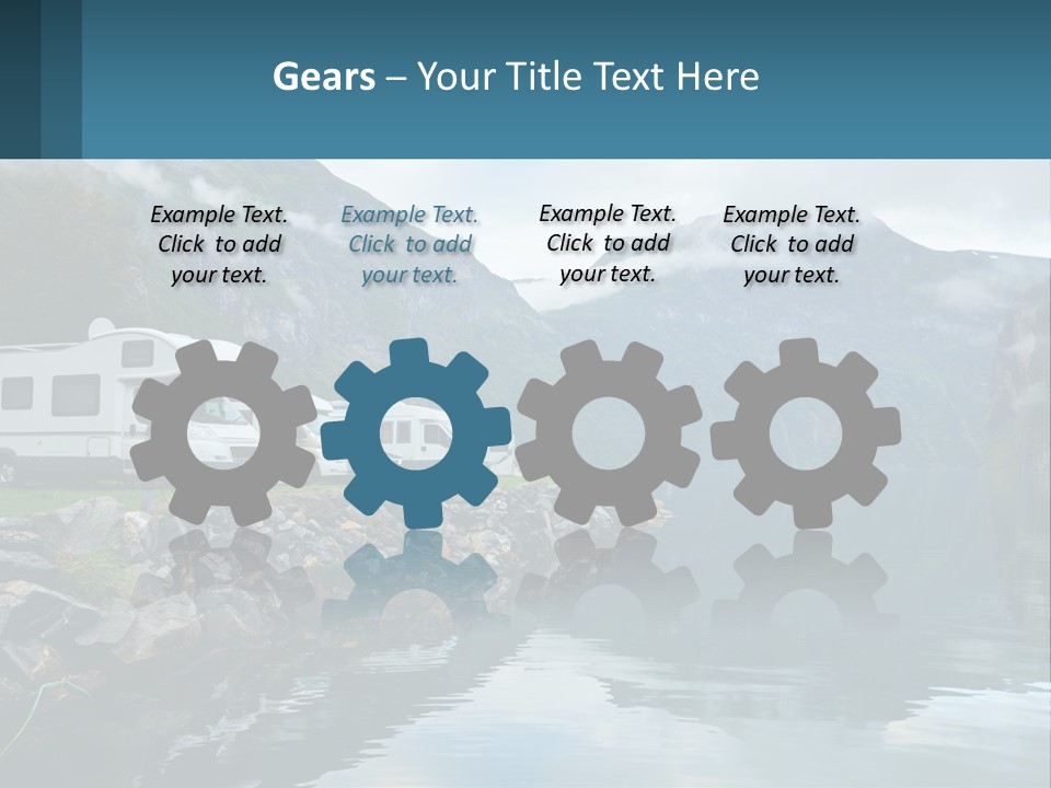 Automobile Geiranger Travel PowerPoint Template