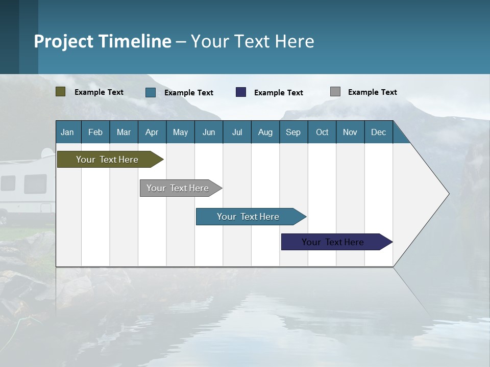 Automobile Geiranger Travel PowerPoint Template