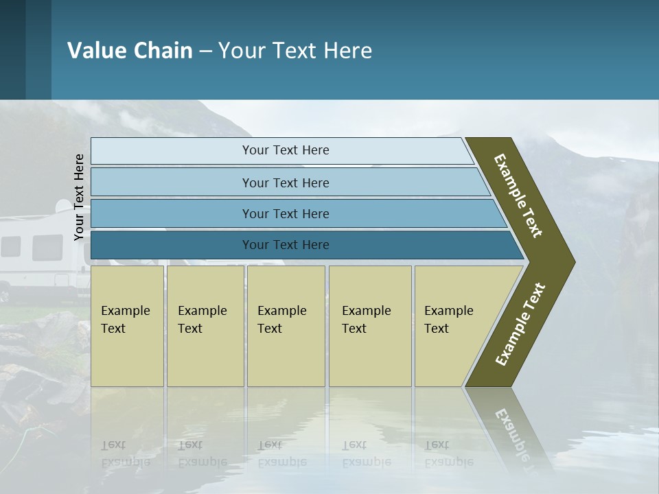 Automobile Geiranger Travel PowerPoint Template