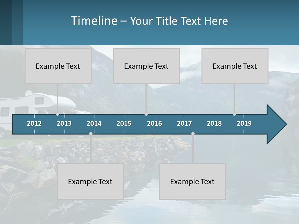 Automobile Geiranger Travel PowerPoint Template