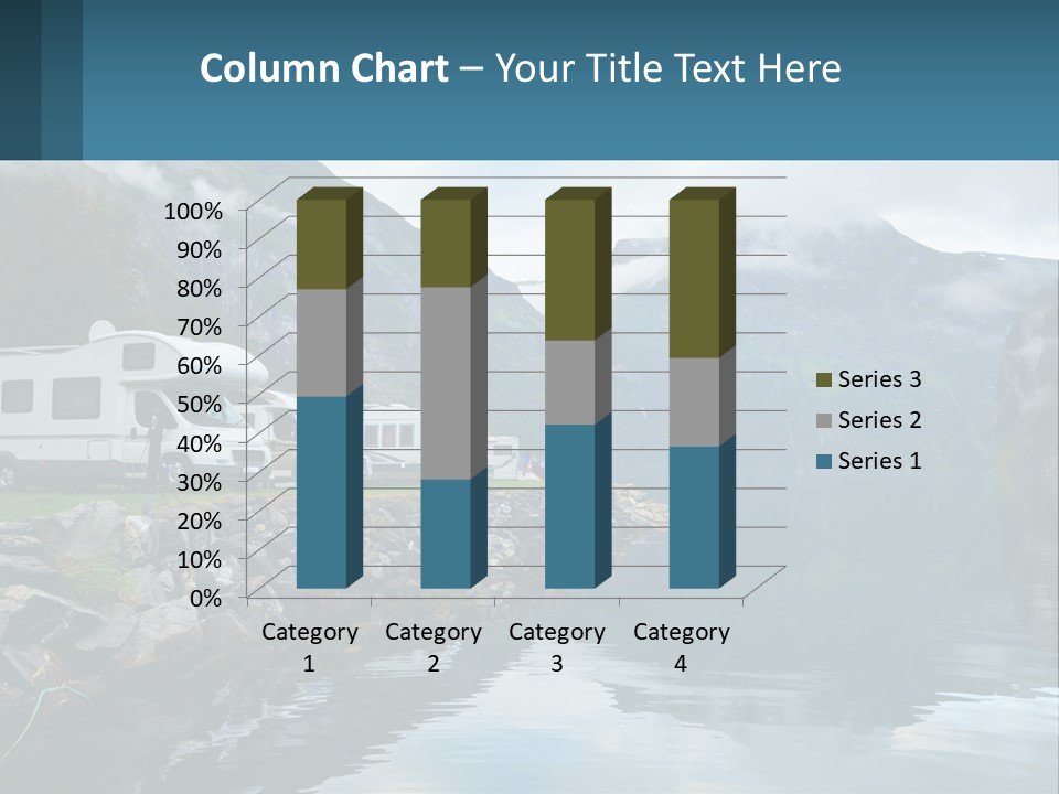 Automobile Geiranger Travel PowerPoint Template