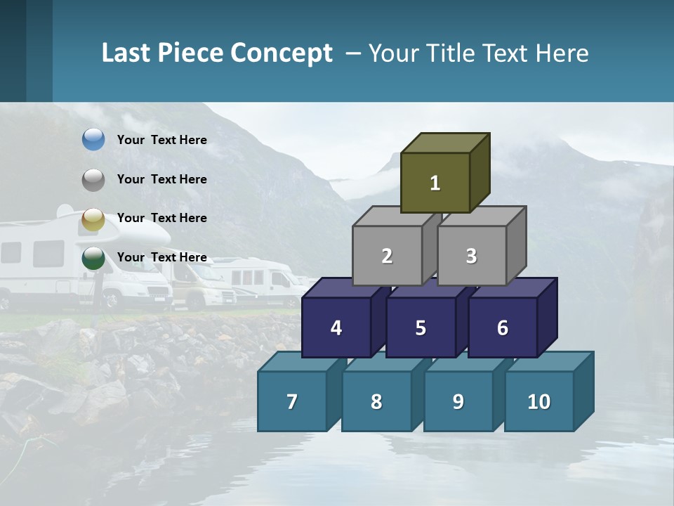 Automobile Geiranger Travel PowerPoint Template