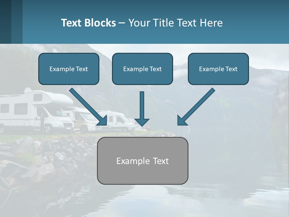 Automobile Geiranger Travel PowerPoint Template