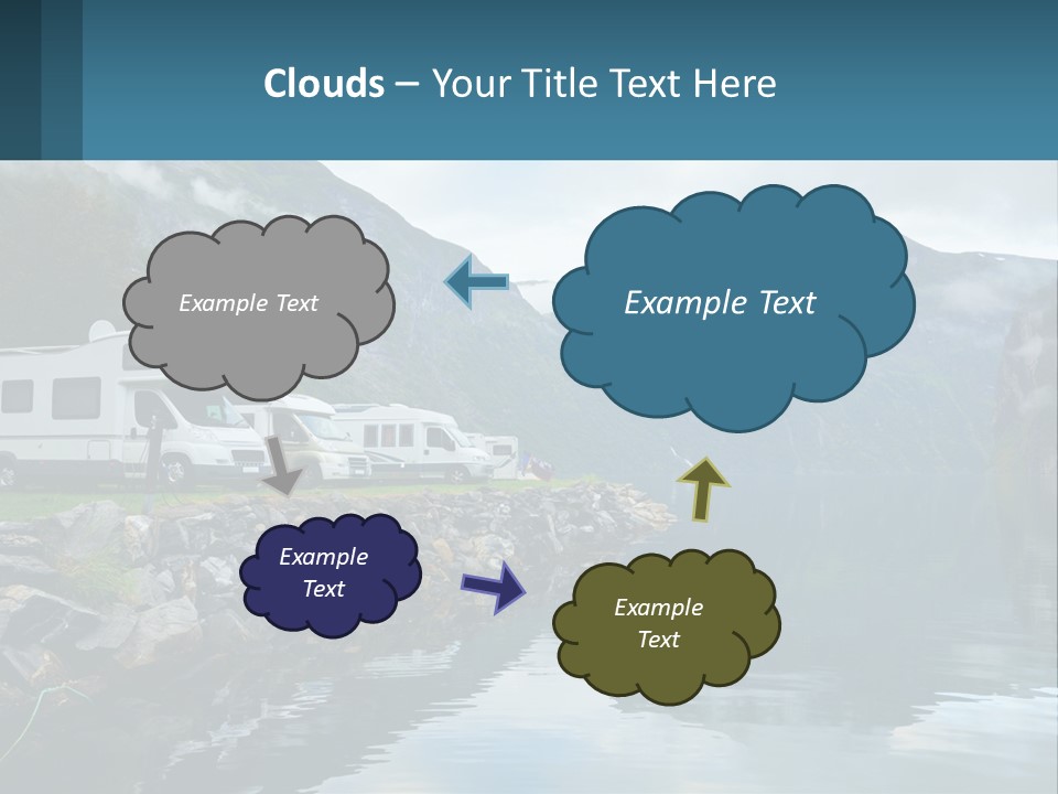 Automobile Geiranger Travel PowerPoint Template