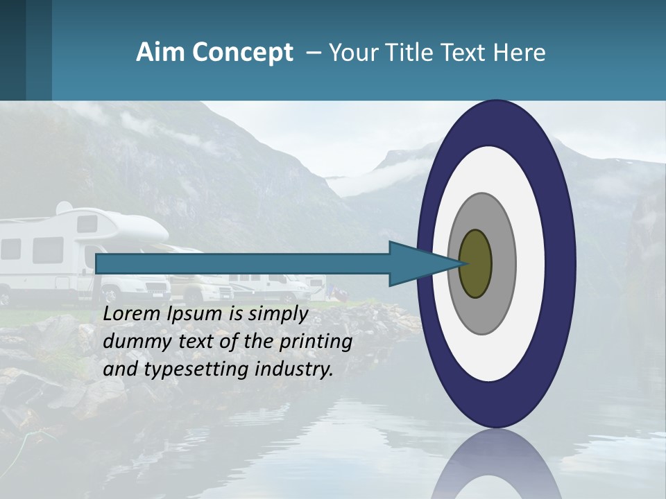 Automobile Geiranger Travel PowerPoint Template