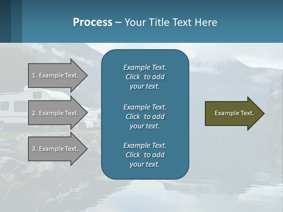 Automobile Geiranger Travel PowerPoint Template