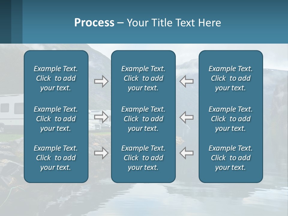 Automobile Geiranger Travel PowerPoint Template