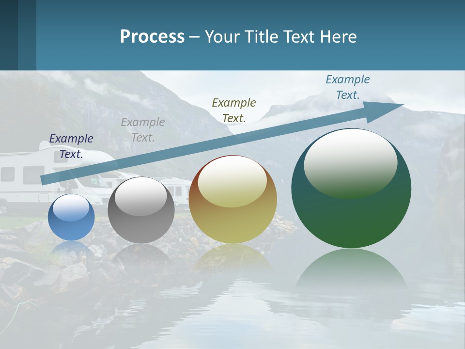 Automobile Geiranger Travel PowerPoint Template