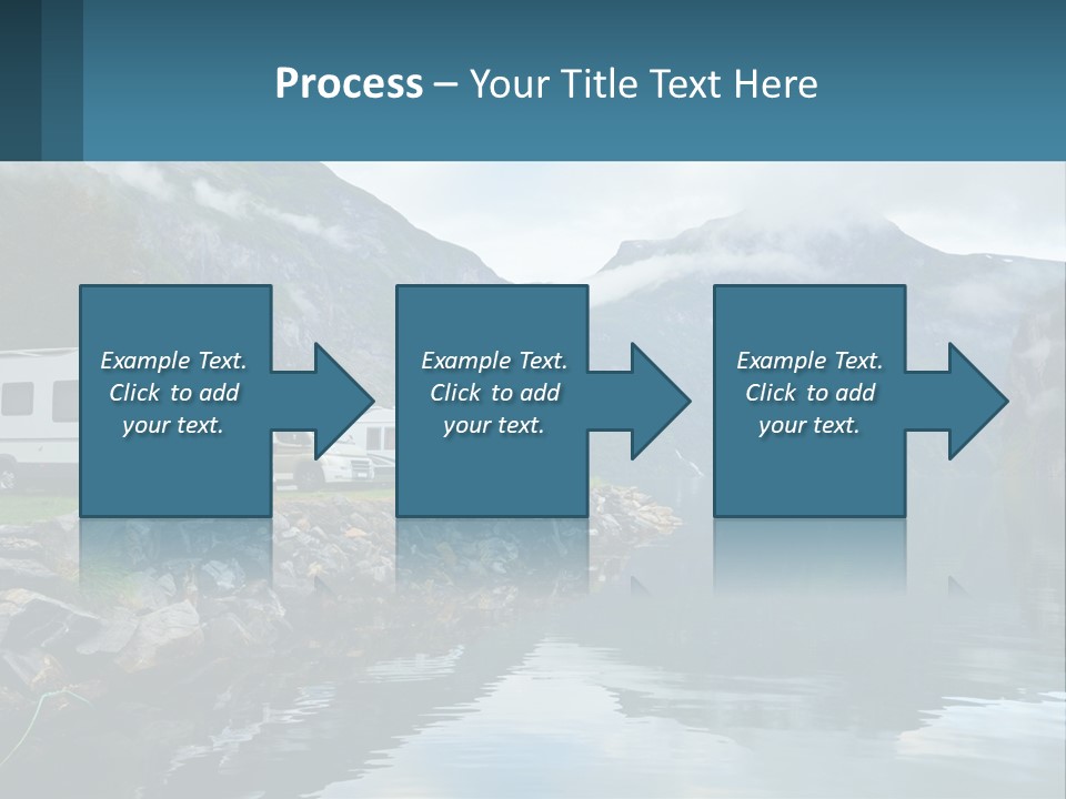 Automobile Geiranger Travel PowerPoint Template