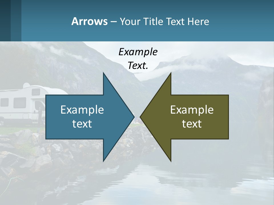 Automobile Geiranger Travel PowerPoint Template