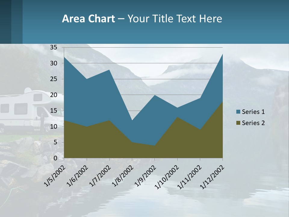Automobile Geiranger Travel PowerPoint Template