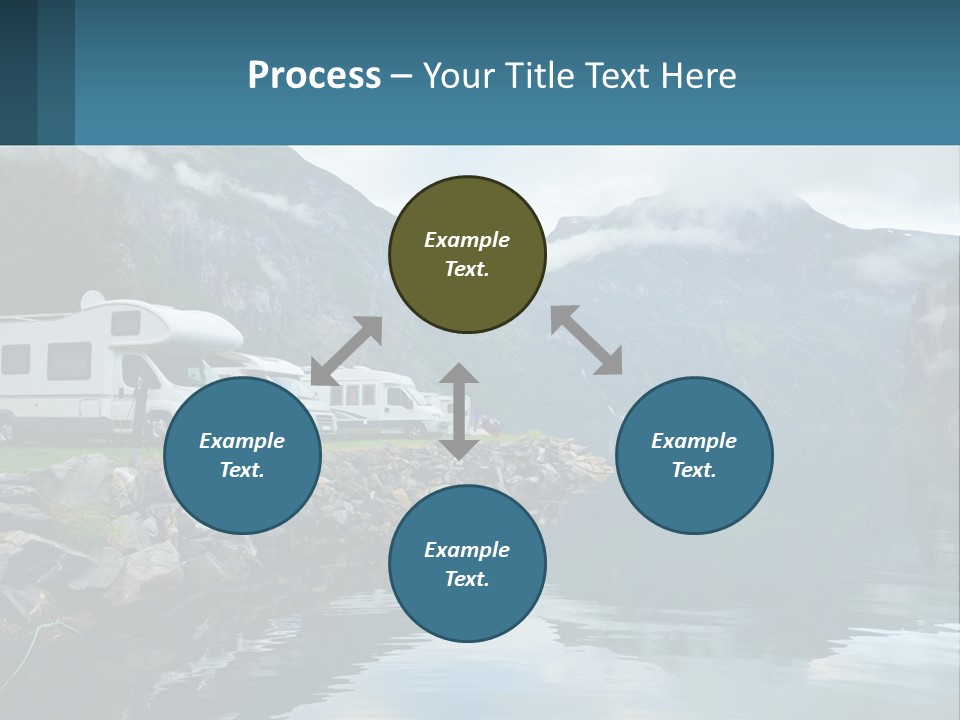 Automobile Geiranger Travel PowerPoint Template