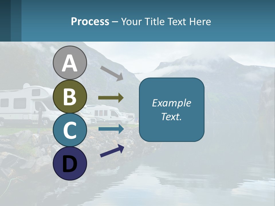 Automobile Geiranger Travel PowerPoint Template